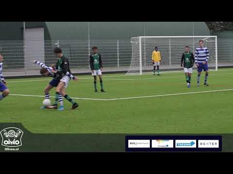 DHC JO19-2 - OLIVEO JO19-1 hoofdklasse voetbal Delft