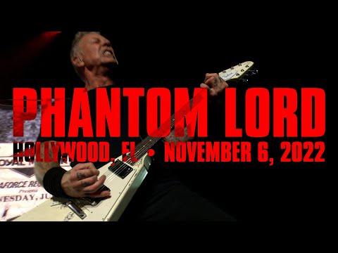Metallica: Phantom Lord (Hollywood, FL - November 6, 2022)