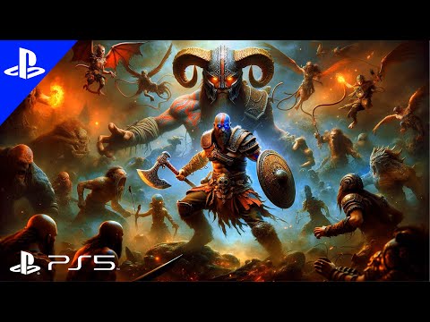 Atreus Comes Home From Asgarde - Kratos Hugs Atreus - God of War Ragnarok [4k 60 FPS HDR ]