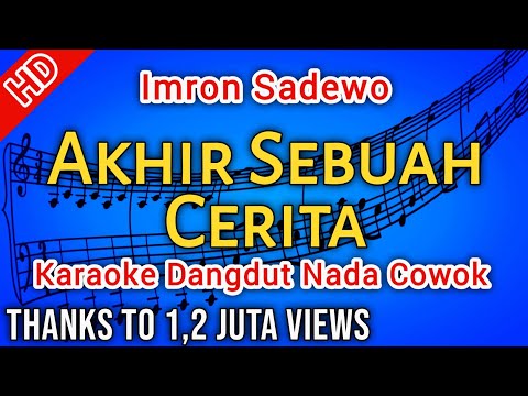 Karaoke Dangdut "AKHIR SEBUAH CERITA" Imron Sadewo