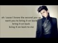 Adam Lambert NEW SONG - Chokehold [LYRICS ...