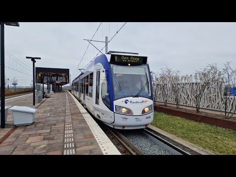 Trajectvideo vanuit de HTM Alstom RegioCitadis 4045 | RandstadRail 4 | 2023