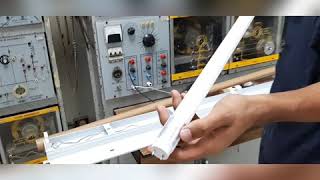 Como instalar y conectar una lámpara con tubos LED tipo T-8
