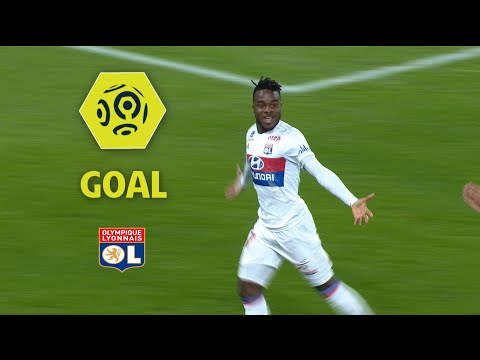 Goal Maxwel CORNET (10') / SM Caen - Olympique Lyonnais (1-2) / 2017-18