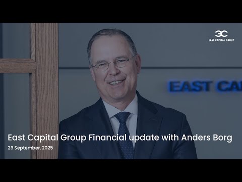 Financial update with Anders Borg - 29 September, 2025