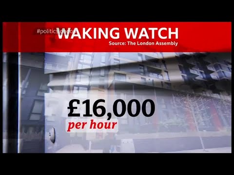 Waking Watch, Cladding Scandal - Rupa Huq & Andrew Boff - Sunday Politics London - BBC One - 14/2/21