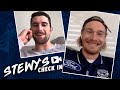 Tom Stewart and Mark O'Connor check in