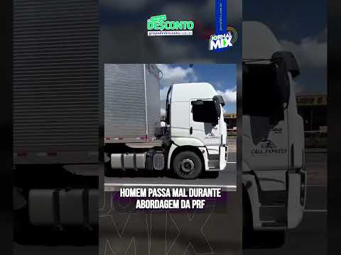 homem passa mal durante abordagem da prf