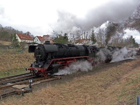 Plandampf 2013, steam locomotives on freight duties in Germany