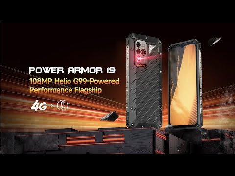 The Best Rugged Photo phone 108MP with 9600mAh 66W,The Ulefone Power Armor 19