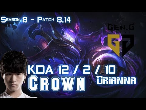 GEN Crown ORIANNA vs KLED Mid - Patch 8.14 KR Ranked