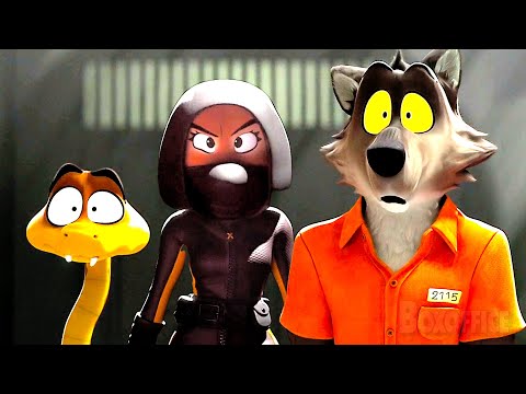 Ninja Fox blows up the jail | The Bad Guys | CLIP
