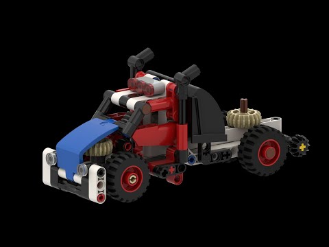 American Big Rig Truck - a Lego Technic 42116 C-model