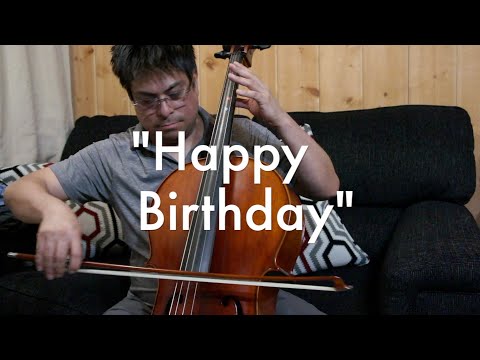 Learn "Happy Birthday" on Cello