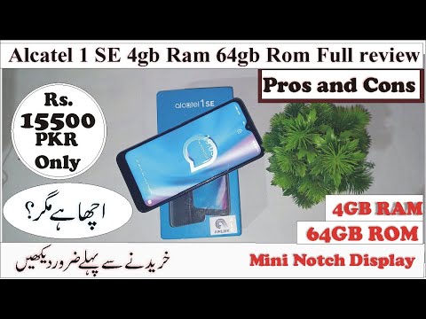Alcatel 1 SE 4gb Ram 64gb Rom full Review  Charging time, Battery Drain, Gaming, and Pros and cons