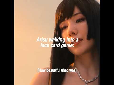 Everyone is obsessed with Arisu in alice in borderland