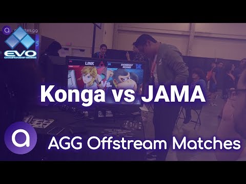 EVO 2019 SSBU - Konga (Donkey Kong) vs. FUG FRKS | JAMA (Link) - Round 3