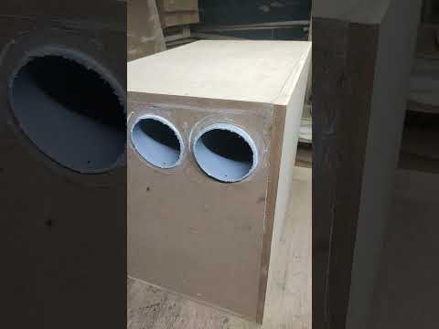 12" 4th order MDF subwoofer