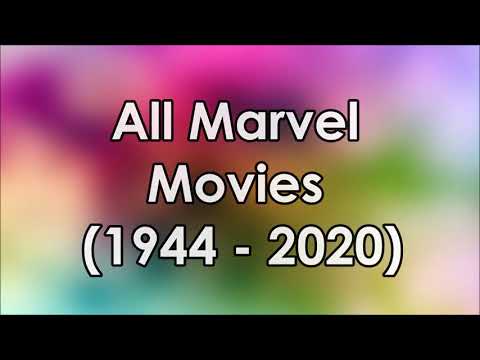 Every Marvel Movies (1944 - 2020) | updated with dates.