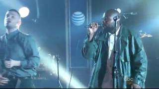 Young Fathers - GET UP! live @ Jimmy Kimmel