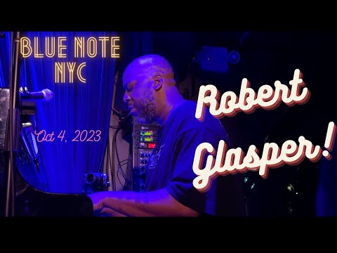 Robert Glasper & his ORIGINAL trio (Vicente Archer & Damion Reid)!! FIRST show of his 5th ROBTOBER !