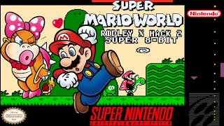 Super Mario World Ridley X Hack 2 Super 8-Bit - Romhack (SNES) Longplay