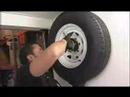 Pit Pal Products - Spin-On Spare Tire Holder - Trailer Organization
