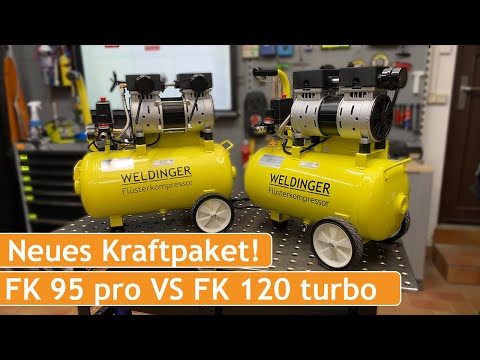 FK 120 Turbo von WELDINGER gegen den FK 95 pro | Vergleich und Test | Wo liegen die Unterschiede?