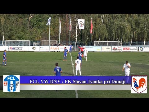 FCL VW DNV : FK Slovan Ivanka pri Dunaji 1 : 0  III. liga BFZ 12. kolo 1920 HD