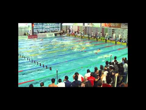 100 FARFALLA MASCHI CADETTI SERIE 1 - CAMPIONATI ITALIANI INVERNALI GIOVANILI - RICCIONE 2012