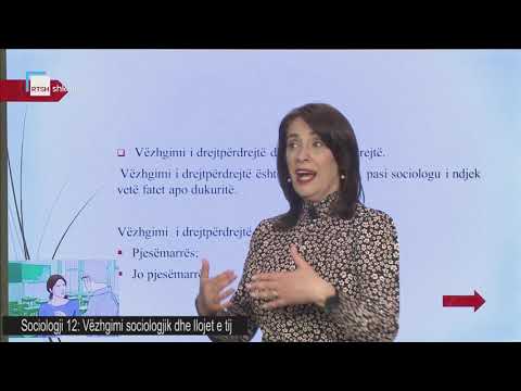 Sociologji 12 - Vëzhgimi sociologjik dhe llojet e tij