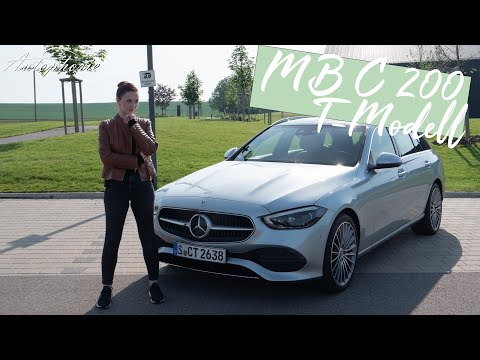 Kleiner Motor gegen viel Gewicht: Mercedes-Benz C 200 T-Modell (BR 206) [4K] - Autophorie