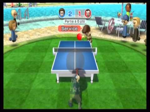 table tennis wii test