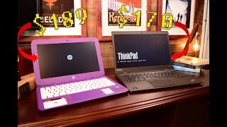 Why Buying a Used Laptop Almost Always Makes More Sense: New HP Stream vs Used Thinkpad X1 Carbon
