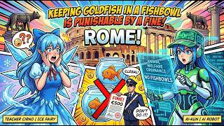 2026【へえーって言わせたい】【イタリア】金魚鉢で金魚を飼うと罰金！の巻『ロボット奮闘記』「VOICEVOX使用」「チルノ式」【雑談茶番劇風林火山】BGMは魔王魂さん等々