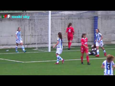 Gol Sara Roda (Goierri Gorri 0-5 Real Sociedad B) - LigasFutbolFemenino.com