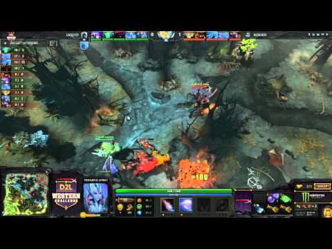 HyperX D2L Western Challenge - RoX.KIS vs Team Liquid (Game 1)