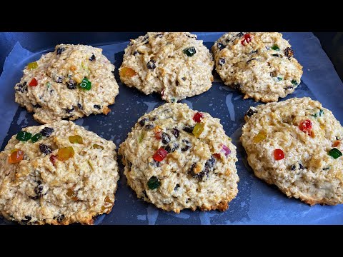 Rock Cake/Coconut Drops/Rock Bun Recipe.