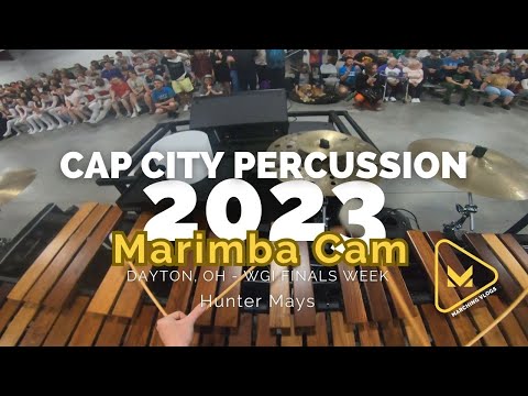 Cap City Percussion 2023 Marimba Cam - Hunter Mays - WGI FINALS WEEK