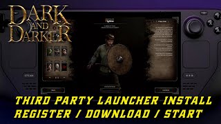 Deprecated: Steam Deck: Dark and Darker (Launcher Install, Configure, Game Install)