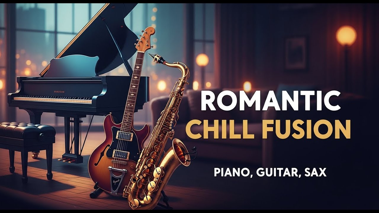 Eternal Nightfall | Piano × Saxophone × Guitar Romantic Fusion | Fusion Romatic Instrument music