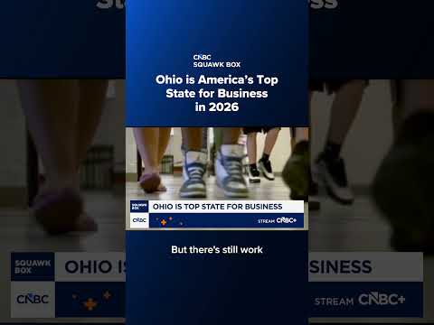 Ohio is America’s Top State for Business in 2026