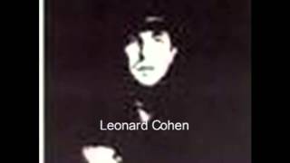 Leonard Cohen A Bunch of Lonesome Heroes