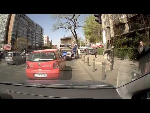Driving in Bucharest