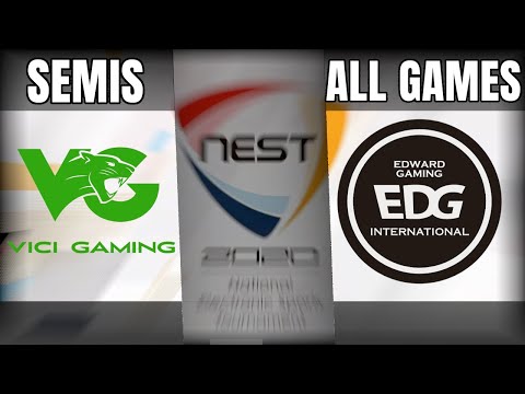 VG vs EDG ALL GAMES | Semifinals NEST 2020 | Vici Gaming vs Edward Gaming [Unofficial Stream]