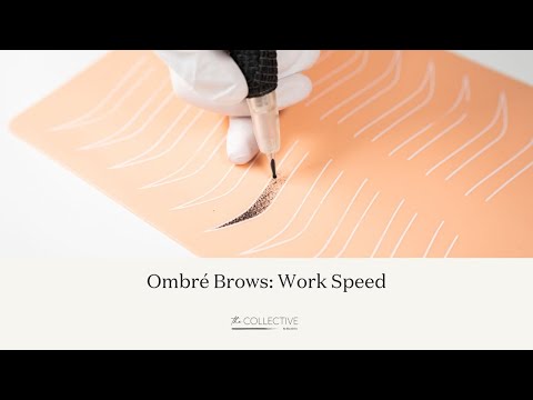 Ombré Brows Online | Work Speed