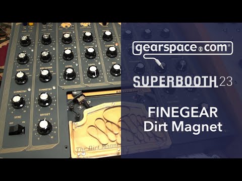 Finegear Dirt Magnet - Gearspace @ Superbooth 2023