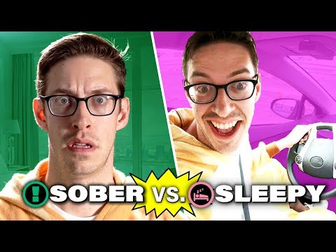 トライガイズテスト寝ぼけ運転 (The Try Guys Test Sleep-Deprived Driving)