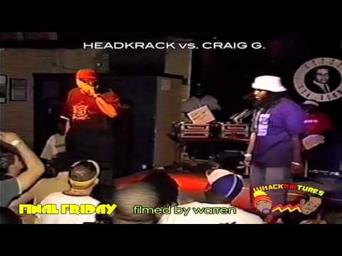 ♒ Throwback Theater 16 Headkrack vs Craig G. Of Juice Crew Gypsy Tearoom 2003