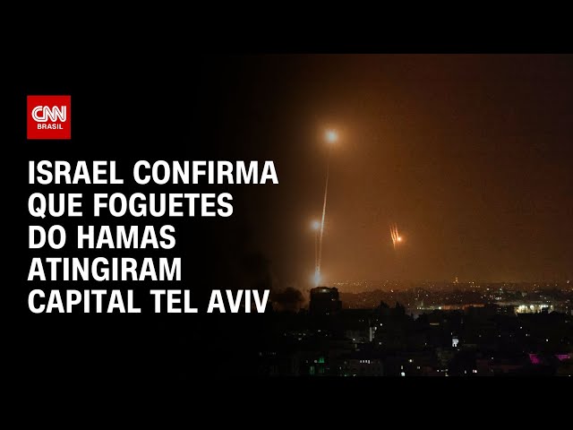 Israel confirma que foguetes atingiram capital Tel Aviv | AGORA CNN